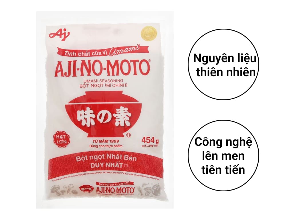 Bột Ngọt Ajinomoto gói 454g Thùng 40 gói